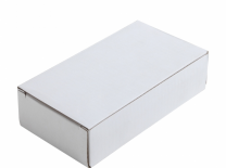bílá dárková krabička